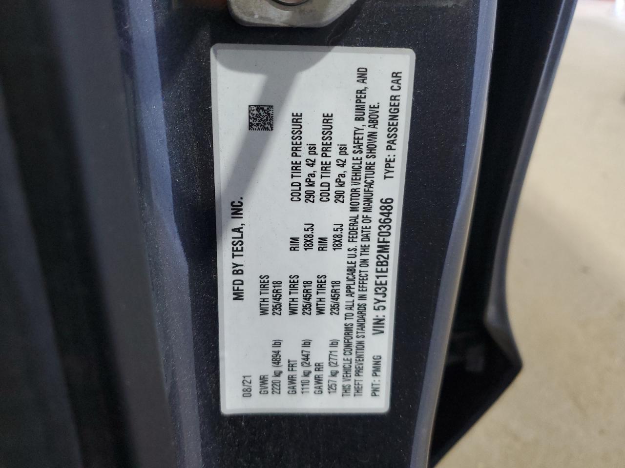 Tesla Model 3 2021