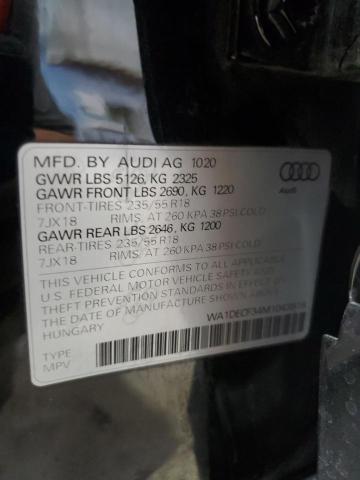 2021 AUDI Q3 PREMIUM WA1DECF34M1043918