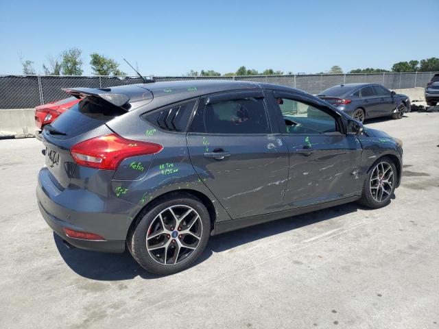 FORD FOCUS SEL 2017 gray  gas 1FADP3M26HL338108 photo #4