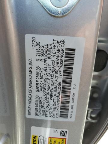 2021 HONDA ACCORD SPO - 1HGCV1F37MA025694