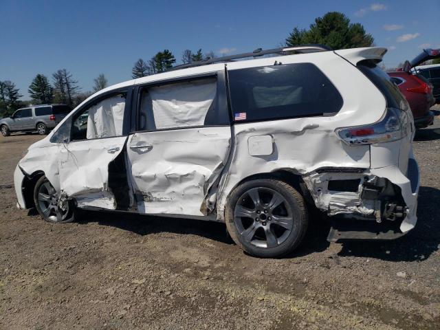 Vin: 5tdxk3dc6gs749813, lot: 52519645, toyota sienna se 20162