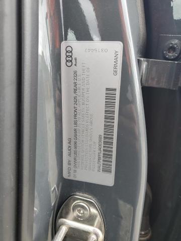 2018 AUDI A3 E-TRON WAUTPBFF5JA083689
