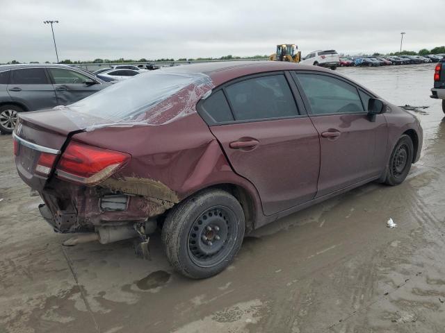 Vin: 19xfb2f58ee068855, lot: 50325295, honda civic lx 20143