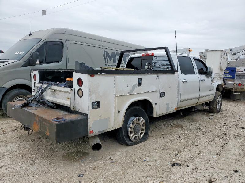 GMC SIERRA K35 2015 white crew pic diesel 1GT423E89FF562299 photo #4