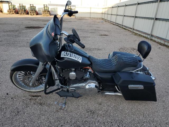 HARLEY-DAVIDSON FLH 2010 black road/str gas 1HD1KB410AB618243 photo #4