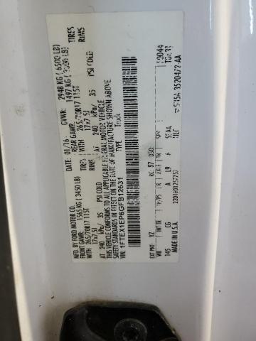 2016 FORD F150 SUPER - 1FTEX1EP6GFB12631