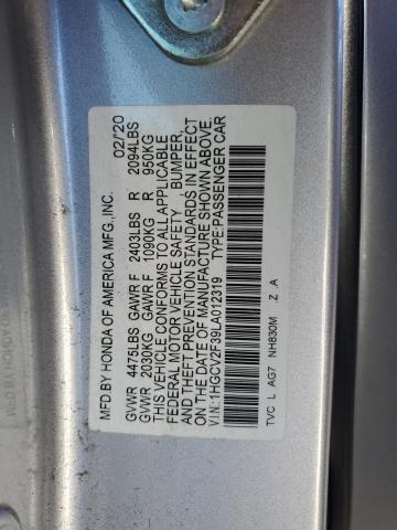 2020 HONDA ACCORD SPO - 1HGCV2F39LA012319