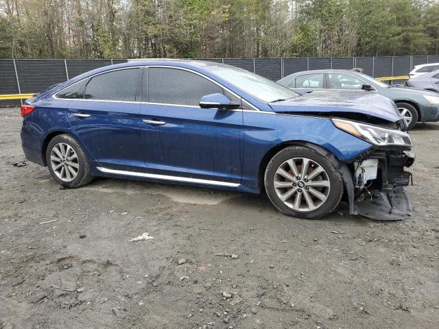 Vin: 5npe34af1gh423920, lot: 53081345, hyundai sonata sport 20164