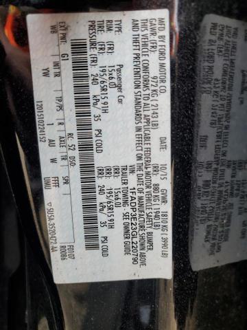 2016 FORD FOCUS S - 1FADP3E23GL220790