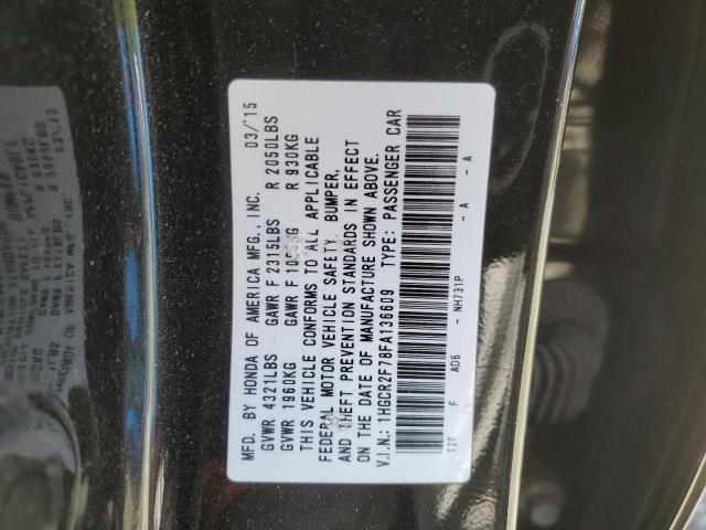 2015 HONDA ACCORD EX - 1HGCR2F78FA136609