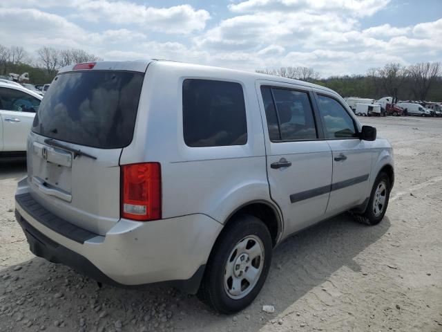 Vin: 5fnyf3h24cb013087, lot: 52720795, honda pilot lx 20123