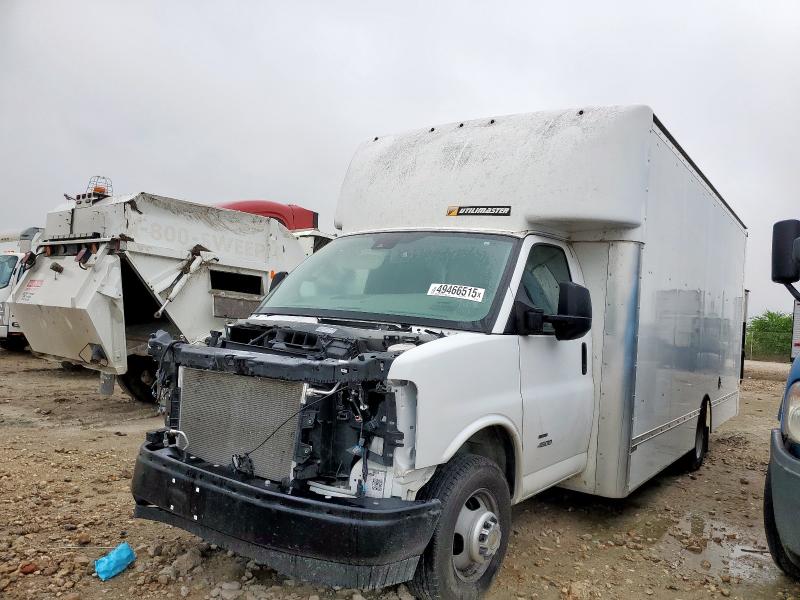 CHEVROLET C4500 2021 silver  gas 1HA6GVC78MN012073 photo #3