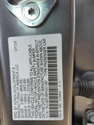 2024 ACURA TLX TECHNO 19UUB5F48RA001487