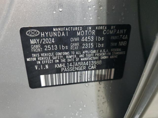 2024 HYUNDAI SONATA SEL - KMHL14JA8RA413988