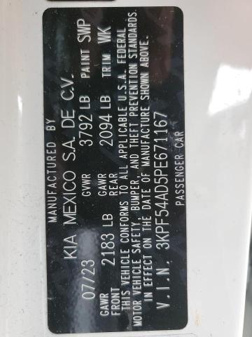 2023 KIA FORTE GT L - 3KPF54AD5PE671167
