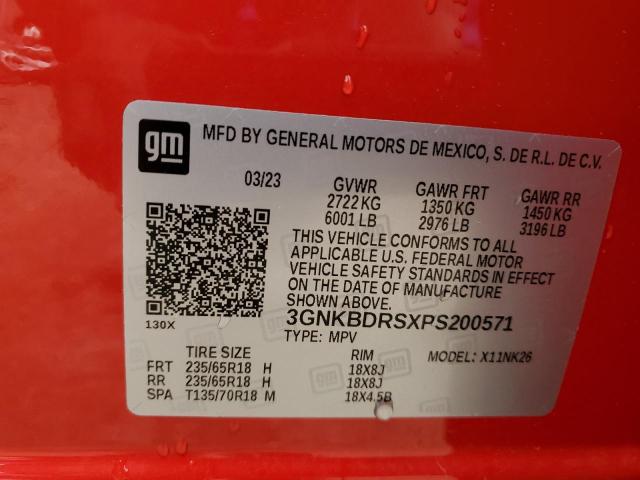 2023 CHEVROLET BLAZER 3LT - 3GNKBDRSXPS200571
