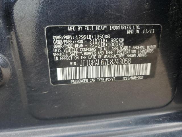 2014 SUBARU IMPREZA SP - JF1GPAL67E8243058
