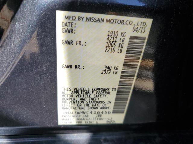 2015 NISSAN ALTIMA 2.5 - 1N4AL3AP9FC416456