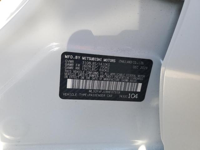 2024 MITSUBISHI MIRAGE G4 - ML32FVFJ1RHF07319