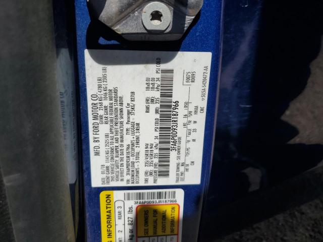2018 FORD FUSION TIT - 3FA6P0D93JR187966
