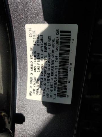 2015 HONDA ACCORD HYB - 1HGCR6F36FA007109