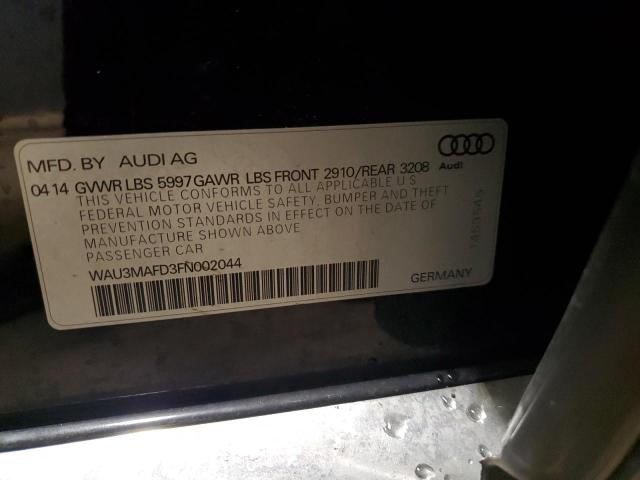2015 AUDI A8 L TDI Q WAU3MAFD3FN002044