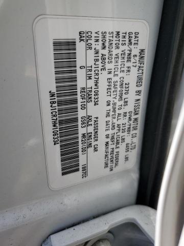 2017 NISSAN ROGUE SPOR JN1BJ1CR7HW106334