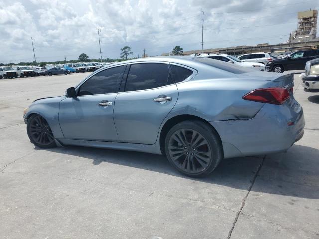 INFINITI Q70 3.7 2016 blue sedan 4d gas JN1BY1AP3GM220547 photo #3
