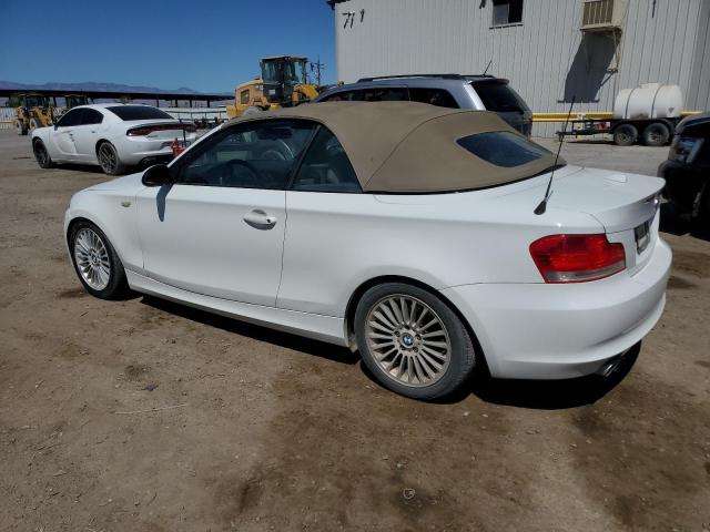 BMW 128 I 2008 white converti gas WBAUL73588VE88802 photo #3