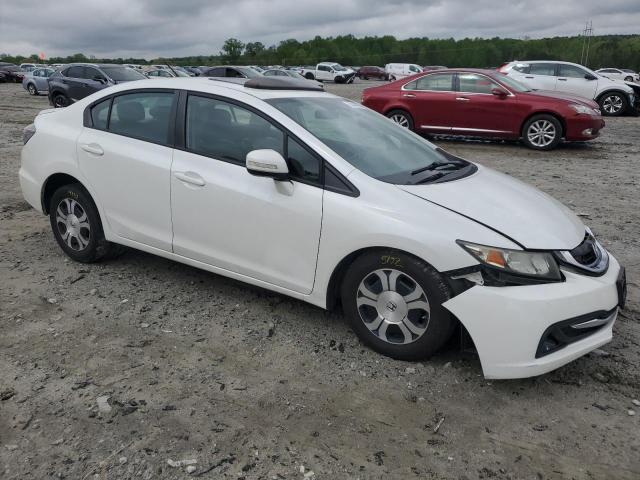 Vin: 19xfb4f21de004141, lot: 51447685, honda civic hybrid 20134