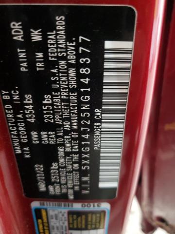 2022 KIA K5 LXS - 5XXG14J25NG148377
