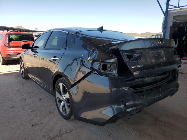 KIA OPTIMA SX 2018 black  gas 5XXGW4L2XJG201082 photo #3