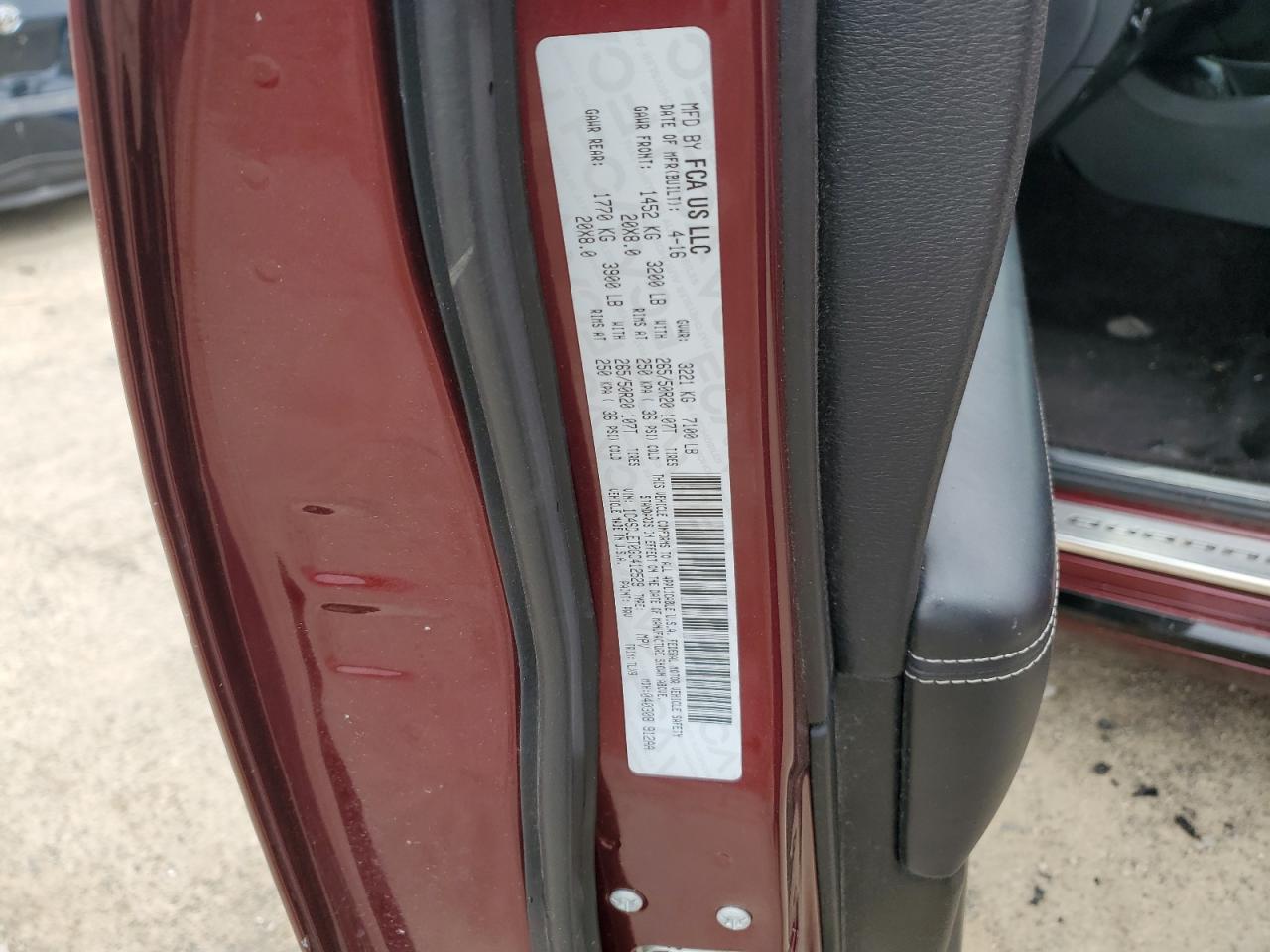 DODGE DURANGO CITADEL