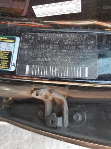 2016 KIA CADENZA LU KNALN4D77G5206939
