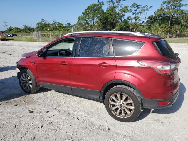 Vin: 1fmcu0j91hub46647, lot: 52693535, ford escape titanium 20172