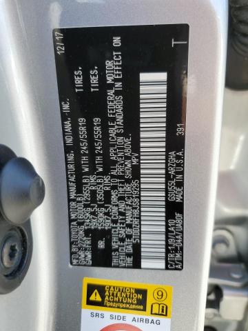 2018 TOYOTA HIGHLANDER - 5TDDZRFH8JS819295