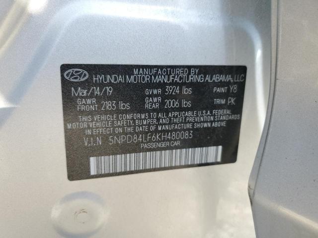 2019 HYUNDAI ELANTRA SE - 5NPD84LF6KH480083