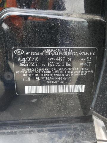 2017 HYUNDAI SONATA SPO - 5NPE34AF0HH479171
