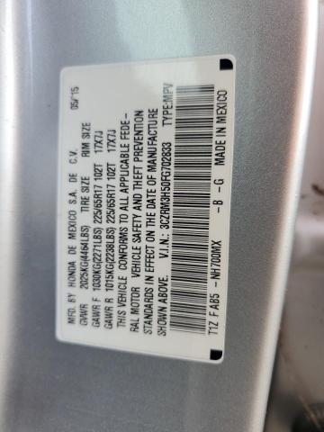2015 HONDA CR-V EX - 3CZRM3H50FG702833