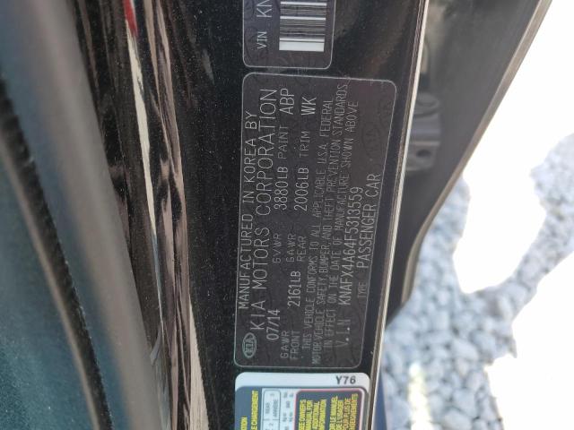 2015 KIA FORTE LX - KNAFX4A64F5313559