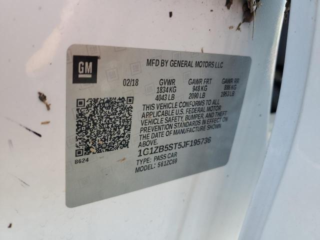2018 CHEVROLET MALIBU LS - 1G1ZB5ST5JF195736
