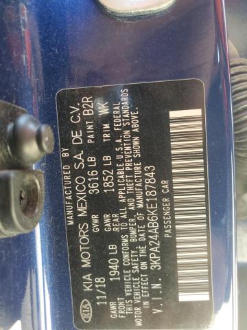 2019 KIA RIO S - 3KPA24AB6KE187843