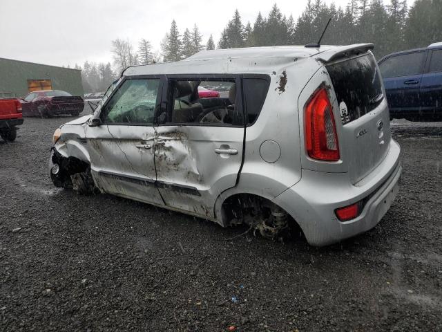KIA SOUL + 2012 silver  gas KNDJT2A60C7373979 photo #3