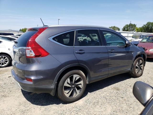 HONDA CR-V TOURI 2016 gray  gas 5J6RM3H97GL023651 photo #4