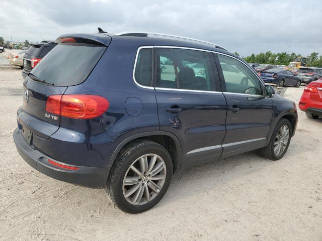 VOLKSWAGEN TIGUAN S 2013 blue 4dr spor gas WVGAV3AX9DW056696 photo #4