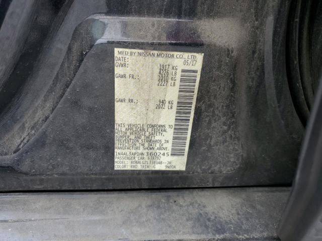 2017 NISSAN ALTIMA 2.5 - 1N4AL3AP1HN360245