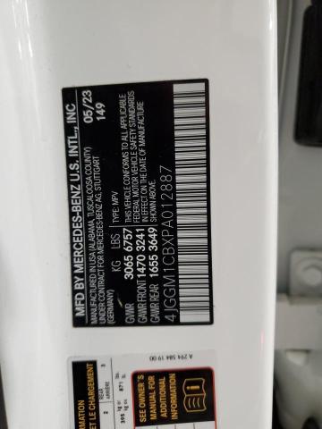 2023 MERCEDES-BENZ EQE SUV 35 - 4JGGM1CBXPA012887