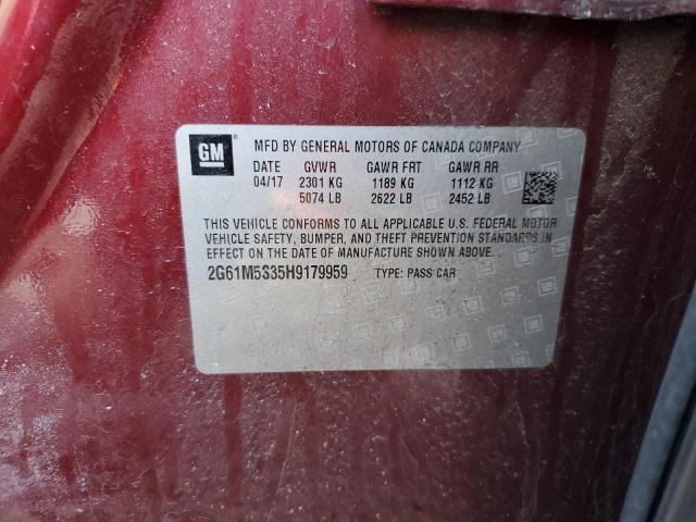 2017 CADILLAC XTS LUXURY - 2G61M5S35H9179959