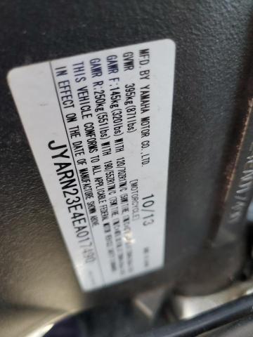 2014 YAMAHA YZFR1 JYARN23E4EA017490