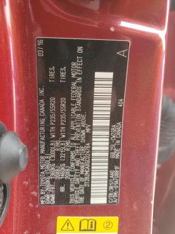 2016 LEXUS RX 350 BAS - 2T2BZMCAXGC024764